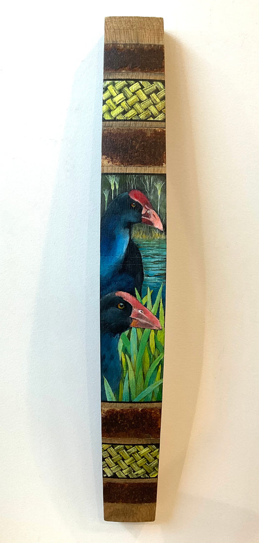 Pukeko in the Swamp